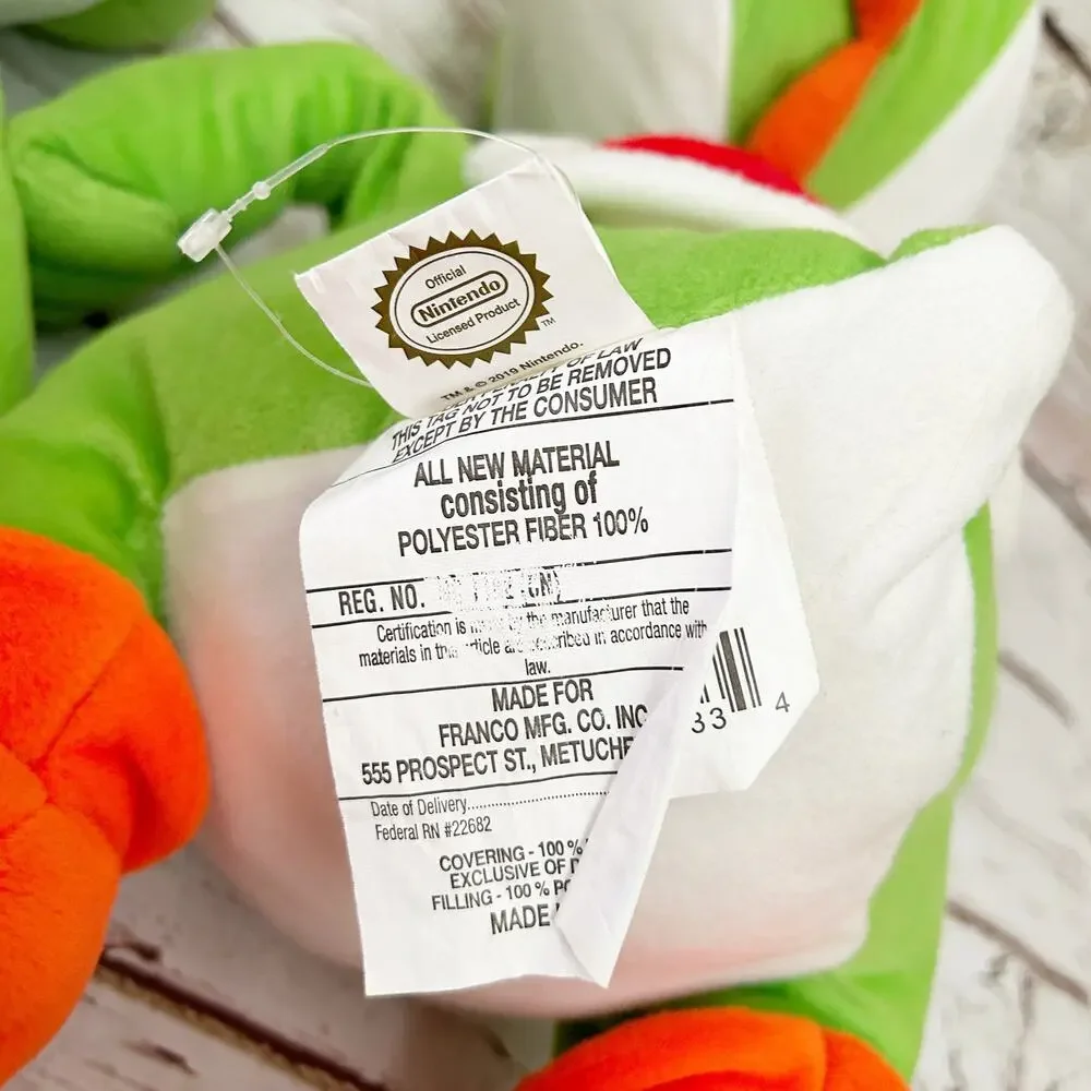 NINTENDO Super Mario Jumbo Yoshi Plush 21
